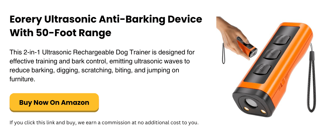 Eorery Ultrasonic rechargeable anti-bark and training device
