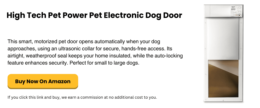 High Tech Pet Power Pet Electronic Dog Door