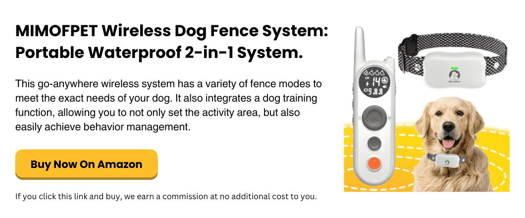 MIMOFPET Wireless Dog Fence Systemm