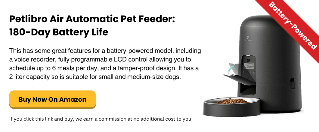 Petlibro Air Automatic Battery Powered Pet Feeder
