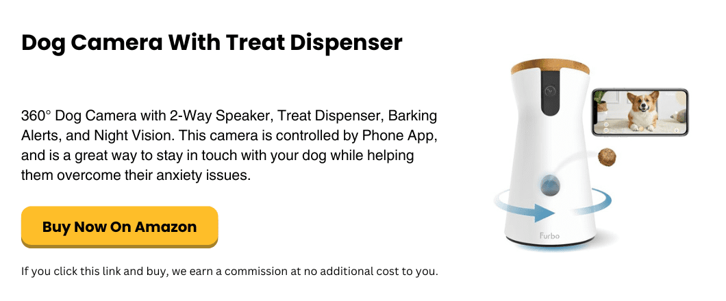 Smart Dog camera with treat dispenser