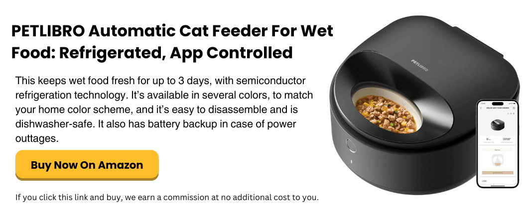 PETLIBRO Automatic Cat Feeder For Wet Food Refrigerated, App Controlled