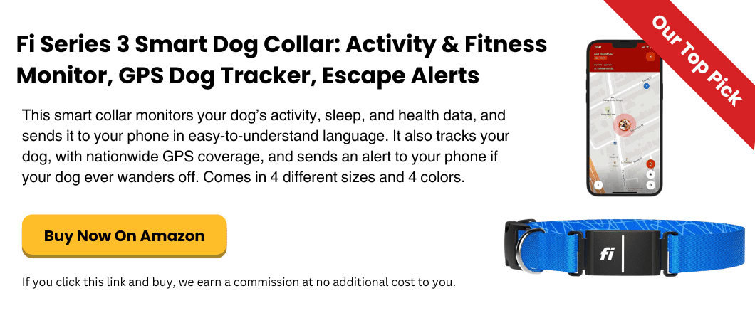 simplysmartpettech.com Fi Series 3 Smart Dog Collar Activity & Fitness Monitor, GPS Dog Tracker, Escape Alerts