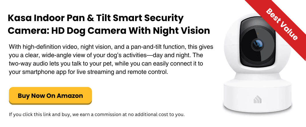 simplysmartpettech.com Kasa Indoor Pan & Tilt Smart Security Camera HD Dog Camera With Night Vision