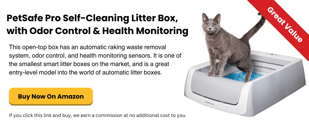 simplysmartpettech.com PetSafe Pro Self-Cleaning Litter Box, with Odor Control & Health Monitoring