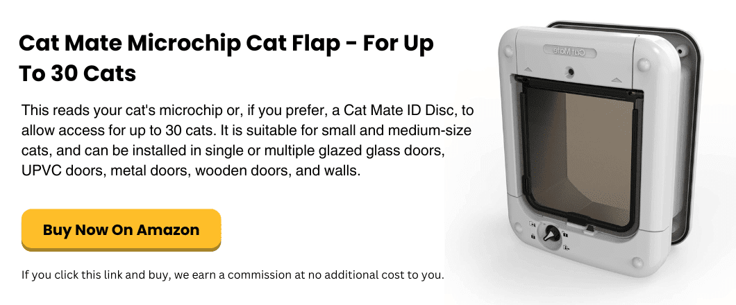 Cat Mate Microchip Cat Flap - For Up To 30 Cats